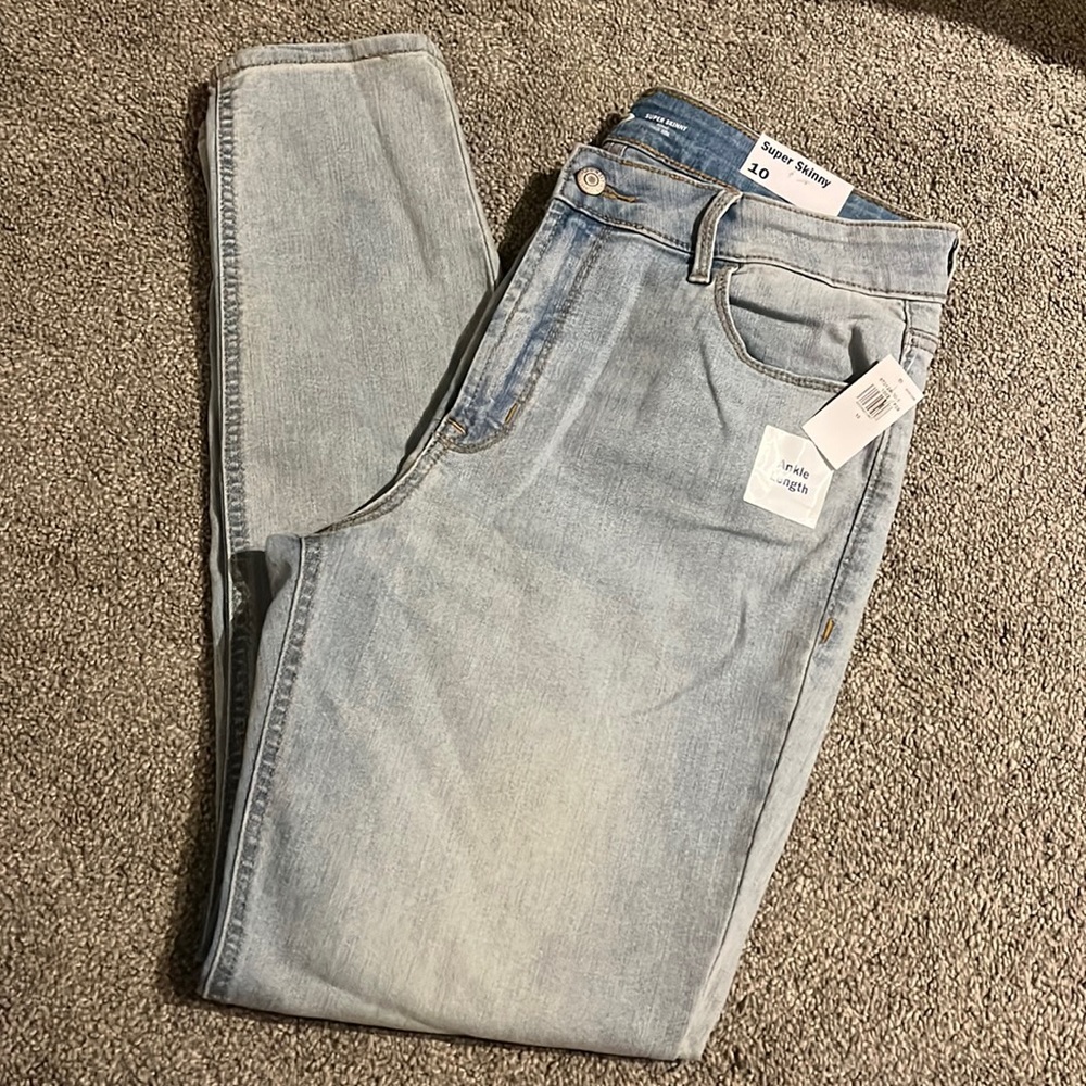 Old navy super skinny jeans